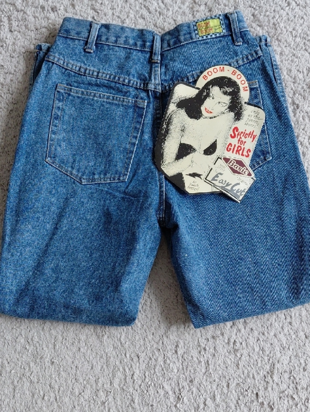 Boom Boom Embroidered Patch Jeans - Picture 3 of 8